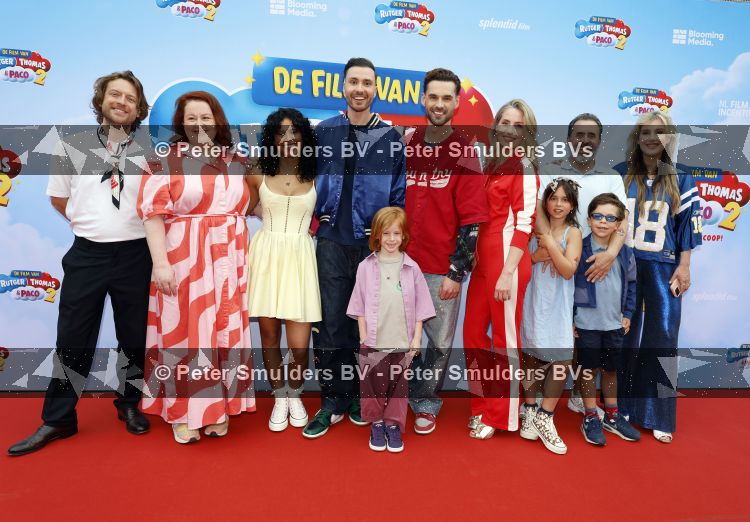 Amsterdam 31 mei 2026
Premiere Rutger Thomas en Paco 2 in Pathe Arena . cast met oa Rutger Vink Thomas v Grinsven Tina de Bruin Eva vd Gucht Horace Cohen Tobias Nierop en Fender de Mol 