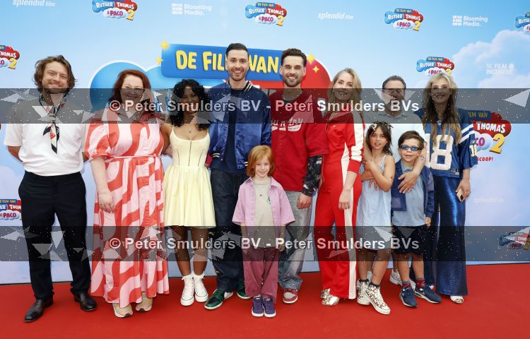 Amsterdam 31 mei 2026
Premiere Rutger Thomas en Paco 2 in Pathe Arena . cast met oa Rutger Vink Thomas v Grinsven Tina de Bruin Eva vd Gucht Horace Cohen Tobias Nierop en Fender de Mol 