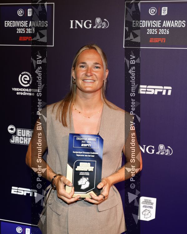Maarssen 25 mei 2026
Voetballer van het jaar gala in de Fabrique in Maarssen . ESPN organiseert het . Desiree v Lunteren
