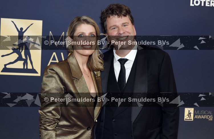 Leusden 20 mei 2026
Musical awards gala bij AFAS in Leusden . Dominic Seldes met vrouw 