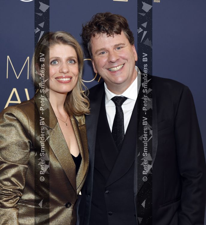 Leusden 20 mei 2026
Musical awards gala bij AFAS in Leusden . Dominic Seldes met vrouw 