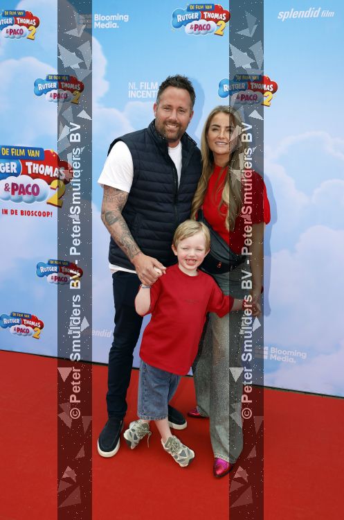 Amsterdam 31 mei 2026
Premiere Rutger Thomas en Paco 2 in Pathe Arena . Emilie Sleven kwam met man en zoon
