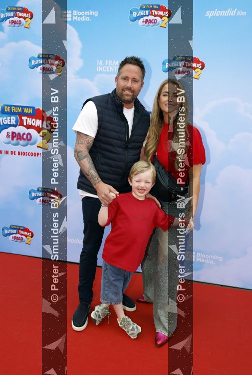 Amsterdam 31 mei 2026
Premiere Rutger Thomas en Paco 2 in Pathe Arena . Emilie Sleven kwam met man en zoon
