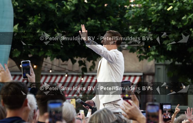 Zwolle 8 juli 2026
Muziekfeest op het Plein.  Fons Veurink