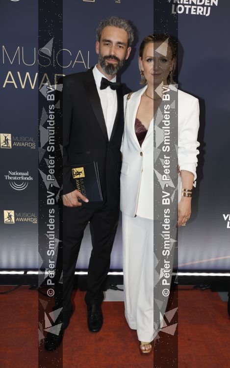 Leusden 20 mei 2026
Musical awards gala bij AFAS in Leusden . Fons v Rongen met partner