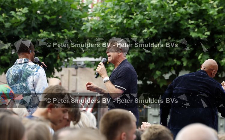 Zwolle 8 juli 2026
Muziekfeest op het Plein.  Gordon heel veel afgevallen 