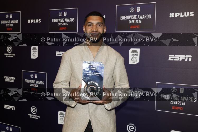 Maarssen 25 mei 2026
Ismael Saibari wordt gekozen tot beste speler van de nederlandse eredivie op het gala van ESPN in de Fabrique .
