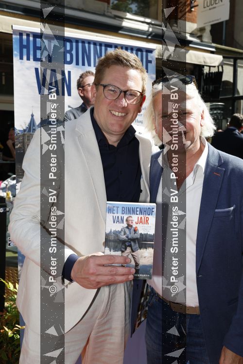 Den Haag 21 mei 2026
Boekpresentatie Jair Ferwerda in Den Haag bij Cafe restaurant Luden . Jair Ferwerda en Ewart v d Horst