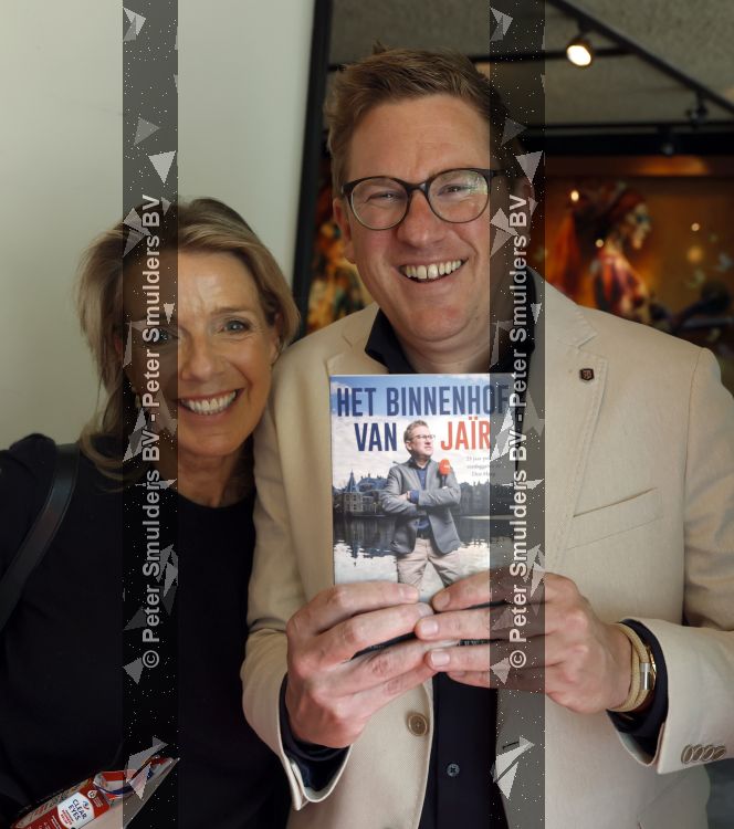 Den Haag 21 mei 2026
Boekpresentatie Jair Ferwerda in Den Haag bij Cafe restaurant Luden . Jair Ferwerda en Kristien v Dillen 