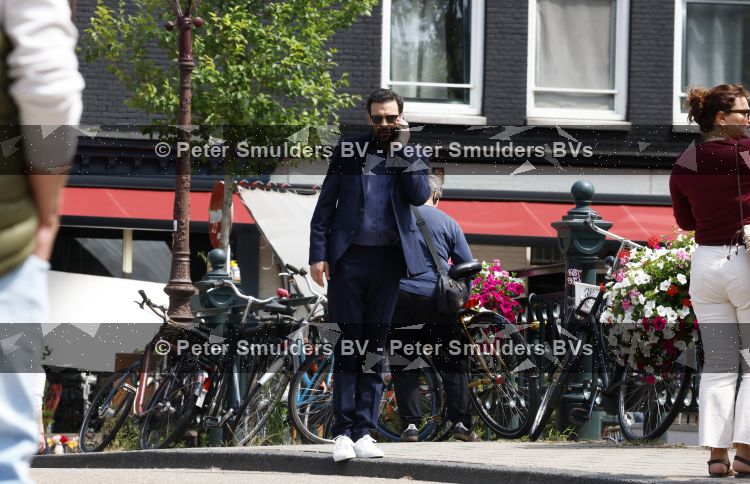 Amsterdam 7 juli 2026
Jeroen Spitzenberger met ferrari cabrio tijdens netflix serie Haantjes .