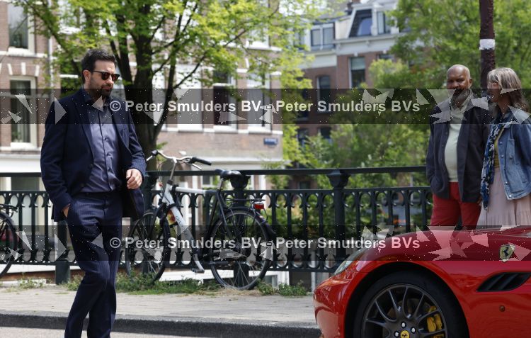 Amsterdam 7 juli 2026
Jeroen Spitzenberger met ferrari cabrio tijdens netflix serie Haantjes .