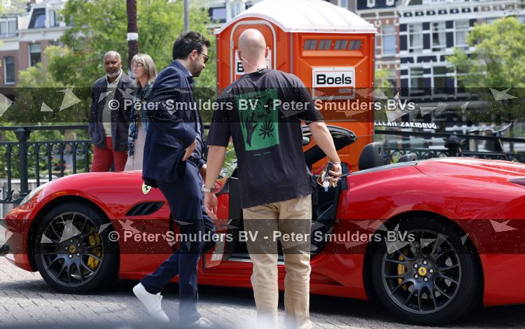 Amsterdam 7 juli 2026
Jeroen Spitzenberger met ferrari cabrio tijdens netflix serie Haantjes .