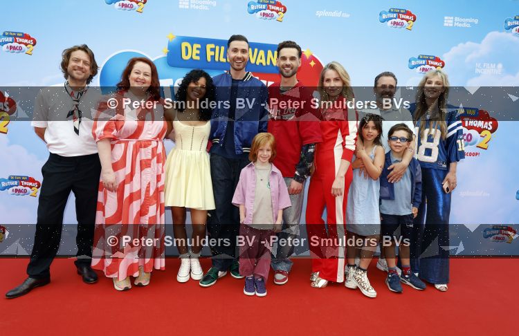 Amsterdam 31 mei 2026
Premiere Rutger Thomas en Paco 2 in Pathe Arena . Johnny de Mol kwam met zijn vrouw Anouk de Mol en hun kinderen Johnny jr Fender en Kiki 