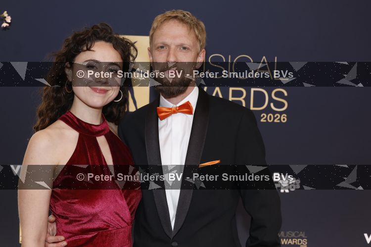 Leusden 20 mei 2026
Musical awards gala bij AFAS in Leusden . Joris Willem Smit met collega