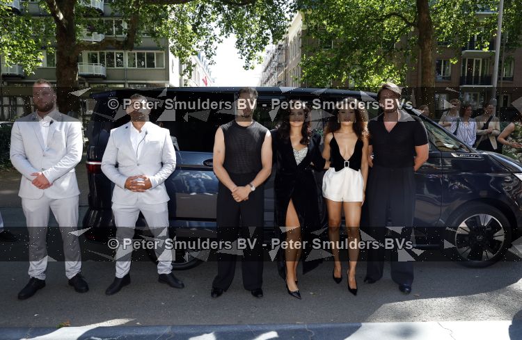 Amsterdam 7 juli 2026
Presentatie cast The Bodyguard met in de hoofdrollen Gaia Aikman Dorian Bindels Juvat Westendorp en Numidia . Albert Verlinde is een van de producenten . Presentatie was in het Amstel Hotel.