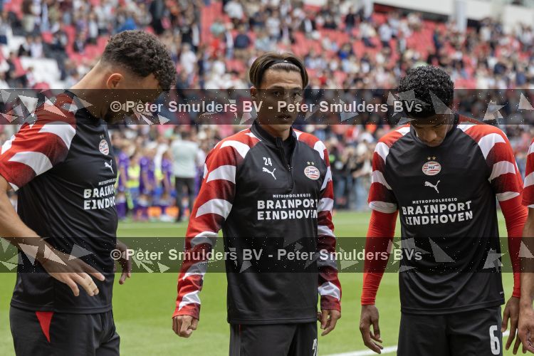Eindhoven, 23 augustus 2026
Vriendenloterij Eredivisie
PSV - FC Groningen eindstand 5-1
Kodai Sano

Foto Carlo van Hout