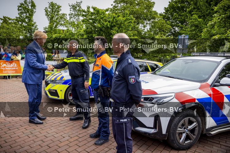 ROERMOND 19 mei 2026 Koning Willem Alexander en Koningin Maxima brengen een streekbezoek aan de gemeenten Maasgouw, Echt-Susteren, Roerdalen en Roermond. Tijdens het streekbezoek bezoekt het paar de schutterij in Wessem, Abdij Lilbosch in Echt, het smalste stukje Nederland in Illikhoven en Roermond, 19 Mei 2026. 