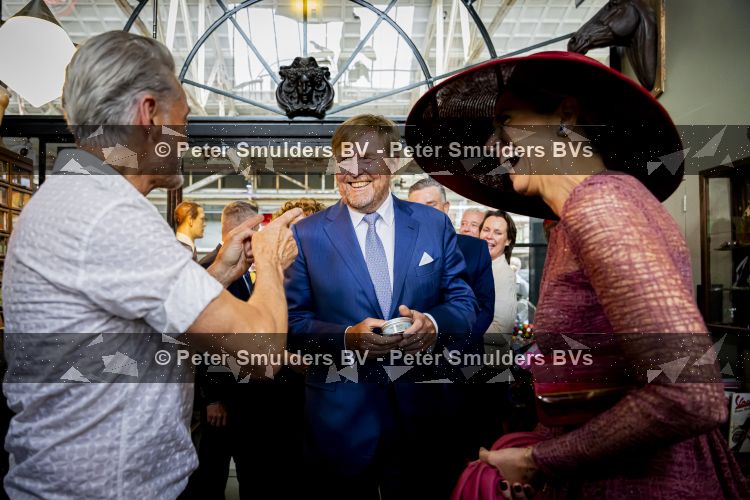 ROERMOND 19 mei 2026 Koning Willem Alexander en Koningin Maxima brengen een streekbezoek aan de gemeenten Maasgouw, Echt-Susteren, Roerdalen en Roermond. Tijdens het streekbezoek bezoekt het paar de schutterij in Wessem, Abdij Lilbosch in Echt, het smalste stukje Nederland in Illikhoven en Roermond, 19 Mei 2026. 