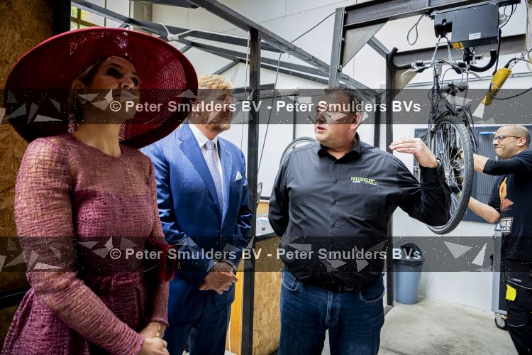 ROERMOND 19 mei 2026 Koning Willem Alexander en Koningin Maxima brengen een streekbezoek aan de gemeenten Maasgouw, Echt-Susteren, Roerdalen en Roermond. Tijdens het streekbezoek bezoekt het paar de schutterij in Wessem, Abdij Lilbosch in Echt, het smalste stukje Nederland in Illikhoven en Roermond, 19 Mei 2026. 