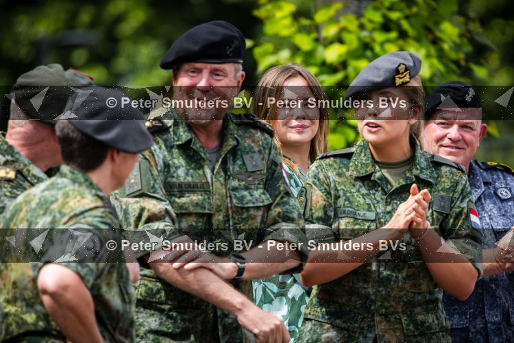 Breda 29 mei 2026
Koningin Maxima krijgt haar baret uitgereikt na afronding van haar training tot reservist, 29 Mei 2026.