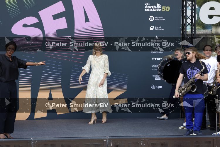 Rotterdam 10 juli 2026
Koningin Maxima opent het North sea jazz festival in Ahoy .