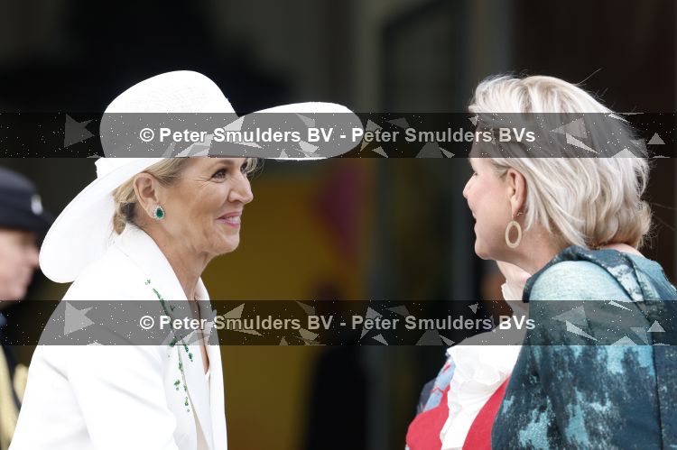 Arnhem 13 mei 2026
Koningin Maxima opent de State of Fashion BiÃ«nnale 2026. State of Fashion is een toonaangevend internationaal platform voor mode, textiel en maatschappelijke transitie. Minister van Onderwijs, Cultuur en Wetenschap Rianne Letschert was ook aanwezig  (Groene jurk)