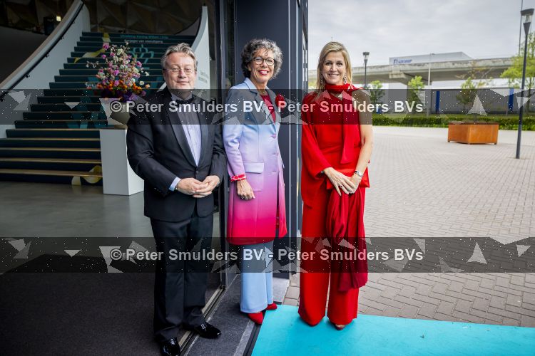AMSTERDAM 20 mei 2026
 Koningin Maxima is aanwezig bij de uitreiking van de Koning Willem I Prijzen 2026 in Circa De ondernemingsprijzen worden tweejaarlijks toegekend door de Koning Willem I Stichting, in de categorieÃ«n Grootbedrijf, Midden- en Kleinbedrijf (MKB) en de Plaquette voor Duurzaam Ondernemerschap. Koningin Maxima is erevoorzitter van de Koning Willem I Stichting. 
