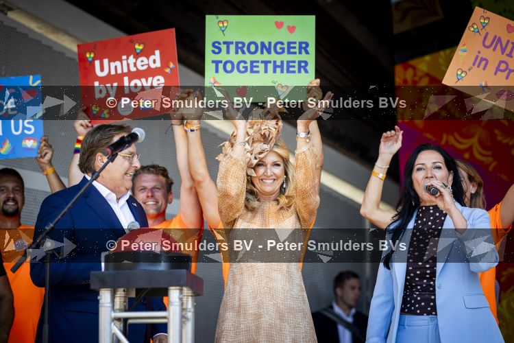 Amsterdam 25 jkuli 2026
Koningin Maxima opent pride Amsterdam 2026