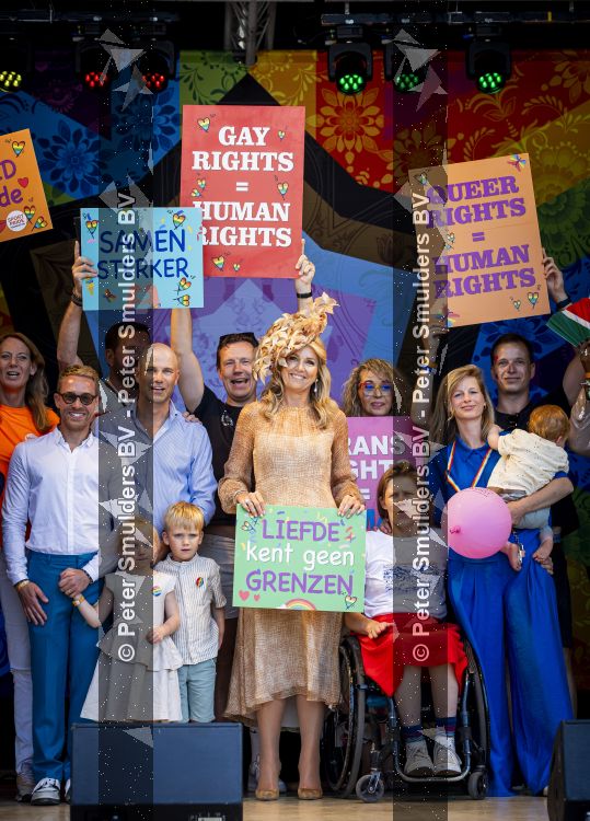 Amsterdam 25 jkuli 2026
Koningin Maxima opent pride Amsterdam 2026