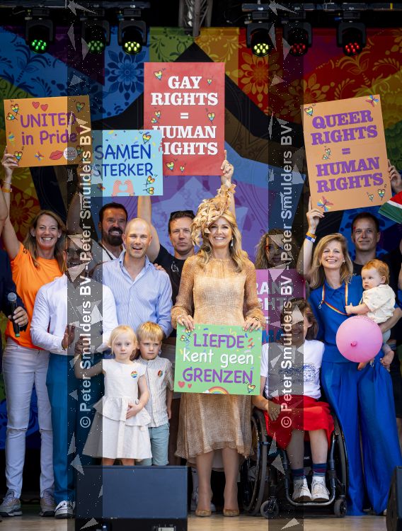 Amsterdam 25 jkuli 2026
Koningin Maxima opent pride Amsterdam 2026