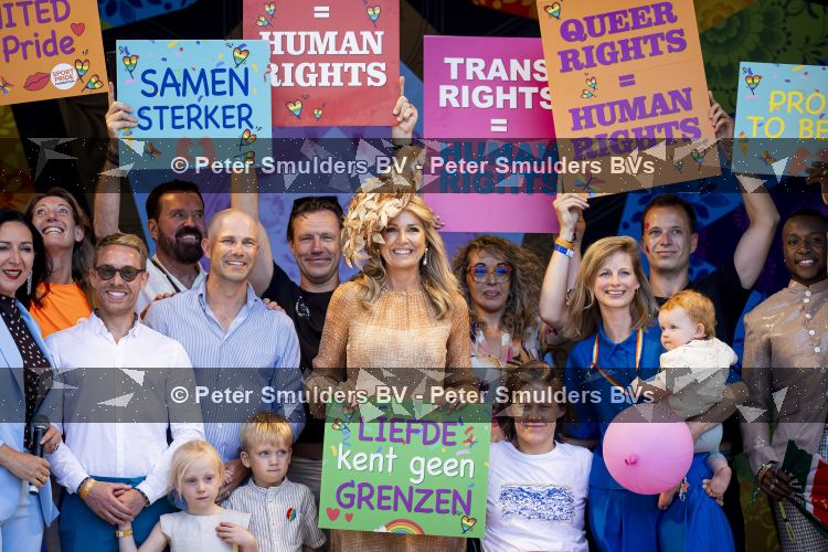 Amsterdam 25 jkuli 2026
Koningin Maxima opent pride Amsterdam 2026