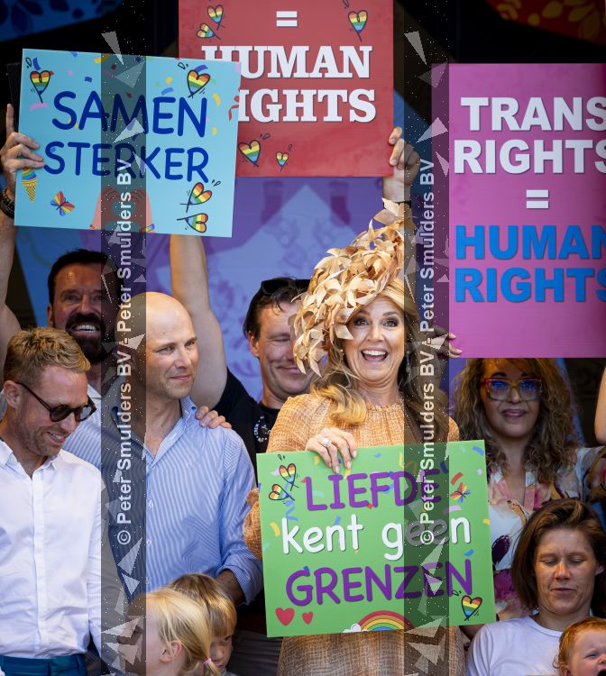Amsterdam 25 jkuli 2026
Koningin Maxima opent pride Amsterdam 2026