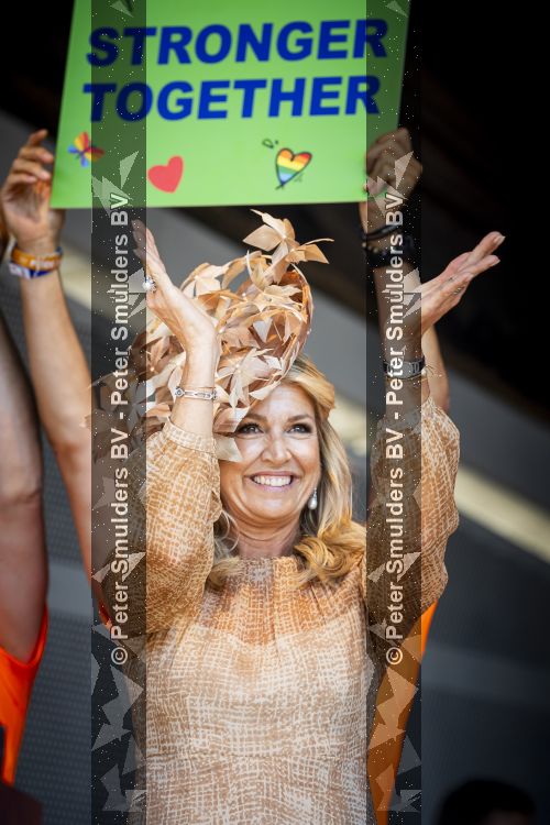 Amsterdam 25 jkuli 2026
Koningin Maxima opent pride Amsterdam 2026
