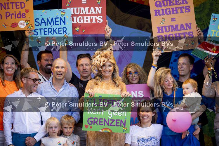Amsterdam 25 jkuli 2026
Koningin Maxima opent pride Amsterdam 2026
