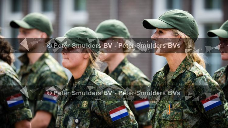 Breda 29 mei 2026
Koningin Maxima krijgt haar baret uitgereikt na afronding van haar training tot reservist, 29 Mei 2026.