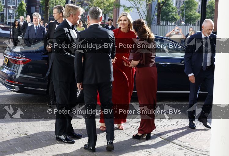 Amsterdam 2 juli 2026
Zijne Majesteit de Koning Willem Alexander en Hare Majesteit Koningin Maxima zijn aanwezig bij het gala van het Nationale Ballet ter ere van het afscheid van directeur Ted Brandsen. OOk burgemeester Femke Halsema en Commisaris v d Koningin Arthur v Dijk zijn aanwezig . Jessica Durlacher 