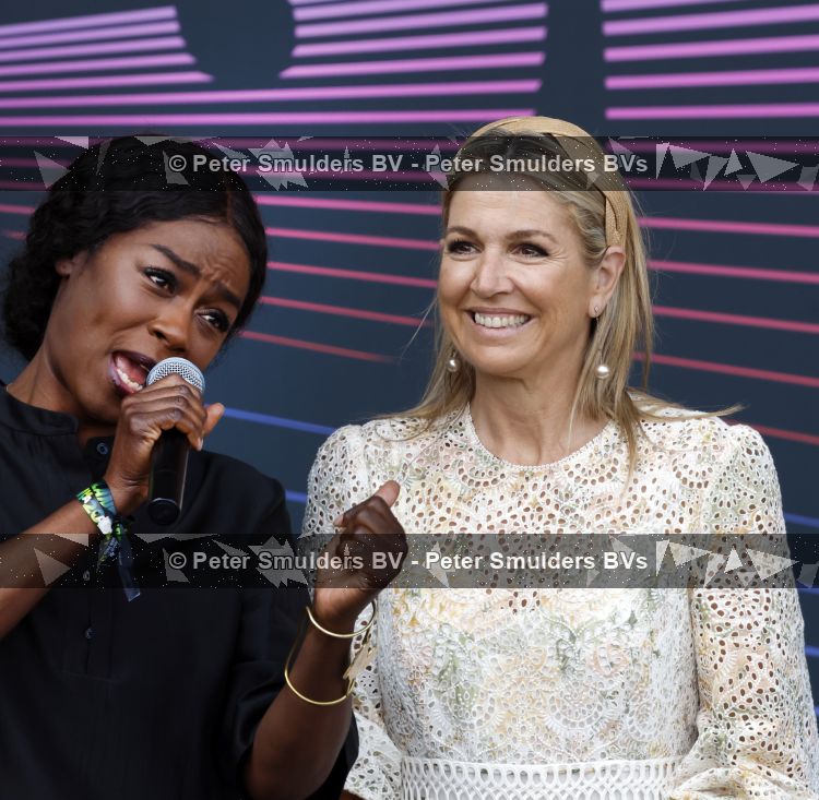 Rotterdam 10 juli 2026
Koningin Maxima opent het North sea jazz festival in Ahoy . Giovanca presenteerde de opening 