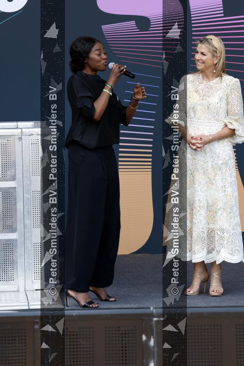 Rotterdam 10 juli 2026
Koningin Maxima opent het North sea jazz festival in Ahoy . Giovanca presenteerde de opening 
