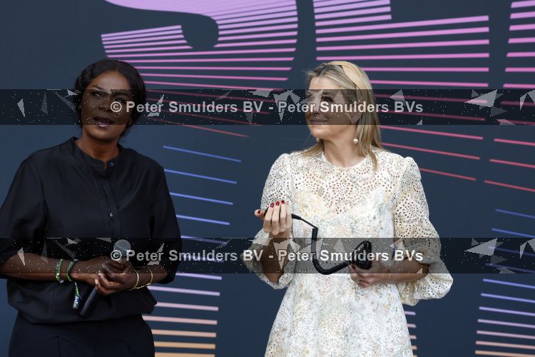 Rotterdam 10 juli 2026
Koningin Maxima opent het North sea jazz festival in Ahoy . Giovanca presenteerde de opening 