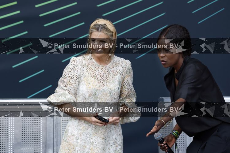 Rotterdam 10 juli 2026
Koningin Maxima opent het North sea jazz festival in Ahoy . Giovanca presenteerde de opening 