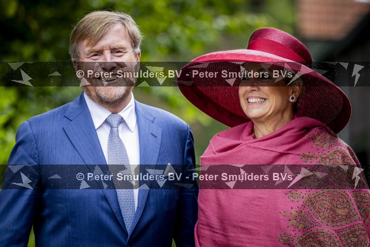 ROERMOND 19 mei 2026 Koning Willem Alexander en Koningin Maxima brengen een streekbezoek aan de gemeenten Maasgouw, Echt-Susteren, Roerdalen en Roermond. Tijdens het streekbezoek bezoekt het paar de schutterij in Wessem, Abdij Lilbosch in Echt, het smalste stukje Nederland in Illikhoven en Roermond, 19 Mei 2026. 