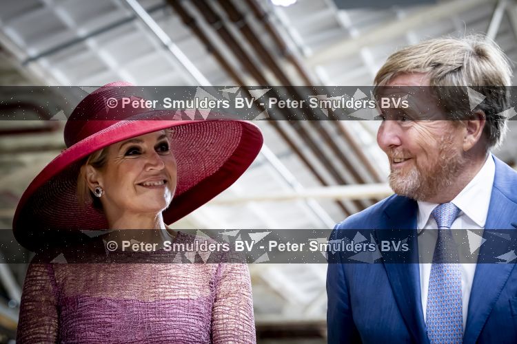 ROERMOND 19 mei 2026 Koning Willem Alexander en Koningin Maxima brengen een streekbezoek aan de gemeenten Maasgouw, Echt-Susteren, Roerdalen en Roermond. Tijdens het streekbezoek bezoekt het paar de schutterij in Wessem, Abdij Lilbosch in Echt, het smalste stukje Nederland in Illikhoven en Roermond, 19 Mei 2026. 