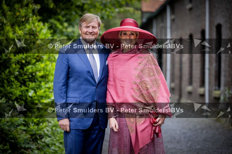 ROERMOND 19 mei 2026 Koning Willem Alexander en Koningin Maxima brengen een streekbezoek aan de gemeenten Maasgouw, Echt-Susteren, Roerdalen en Roermond. Tijdens het streekbezoek bezoekt het paar de schutterij in Wessem, Abdij Lilbosch in Echt, het smalste stukje Nederland in Illikhoven en Roermond, 19 Mei 2026. 