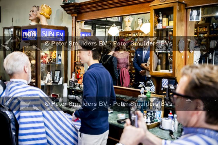 ROERMOND 19 mei 2026 Koning Willem Alexander en Koningin Maxima brengen een streekbezoek aan de gemeenten Maasgouw, Echt-Susteren, Roerdalen en Roermond. Tijdens het streekbezoek bezoekt het paar de schutterij in Wessem, Abdij Lilbosch in Echt, het smalste stukje Nederland in Illikhoven en Roermond, 19 Mei 2026. 