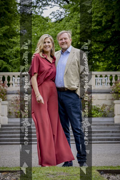 Den Haag 21 mei 2026
Fotouurtje met de koninklijke familie in de Hollandse tuin van Park Clingendael . Aanwezig Koning Willem Alexander Koningin Maxima Prinses Amalia Prinses Alexia en Prinses Ariane . 