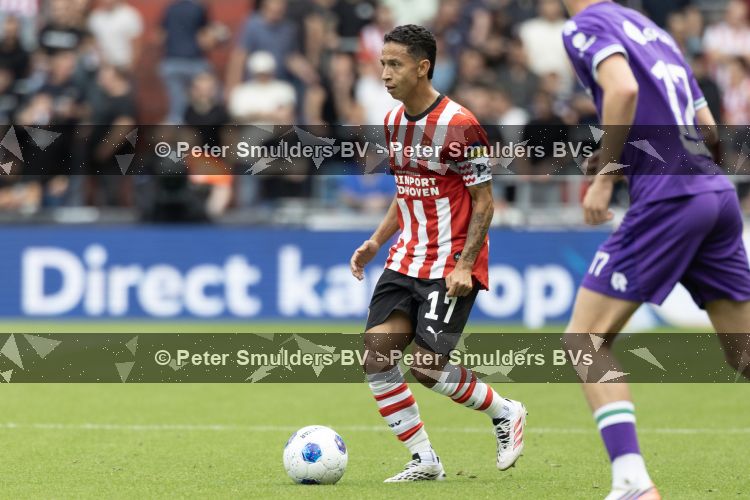Eindhoven, 23 augustus 2026
Vriendenloterij Eredivisie
PSV - FC Groningen eindstand 5-1
Mauro Junior

Foto Carlo van Hout
