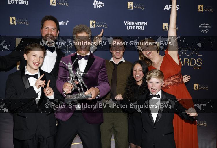Leusden 20 mei 2026
Musical awards gala bij AFAS in Leusden . Mees Kees met Erik v Trommel