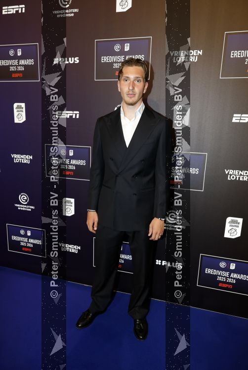 Maarssen 25 mei 2026
Voetballer van het jaar gala in de Fabrique in Maarssen . ESPN organiseert het . Mika Godts kwam met zijn vrouw Haifa 