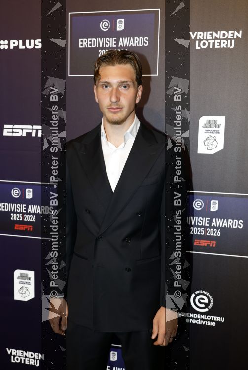 Maarssen 25 mei 2026
Voetballer van het jaar gala in de Fabrique in Maarssen . ESPN organiseert het . Mika Godts kwam met zijn vrouw Haifa 