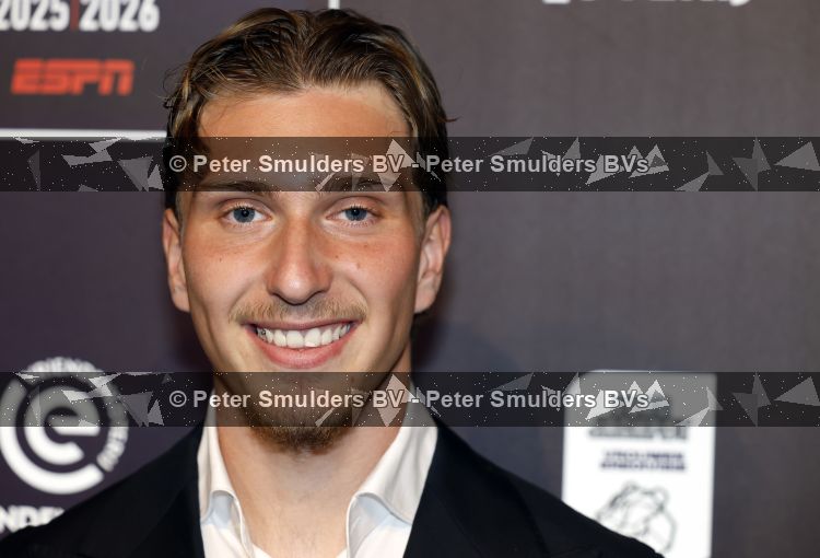Maarssen 25 mei 2026
Voetballer van het jaar gala in de Fabrique in Maarssen . ESPN organiseert het . Mika Godts kwam met zijn vrouw Haifa 